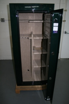 Used Fort Knox Maverick Gun Safe 6026 Forest Green Showroom Model